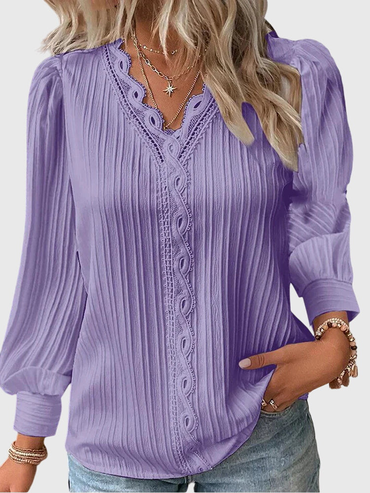 Isla | Elegant Pullover Blouse