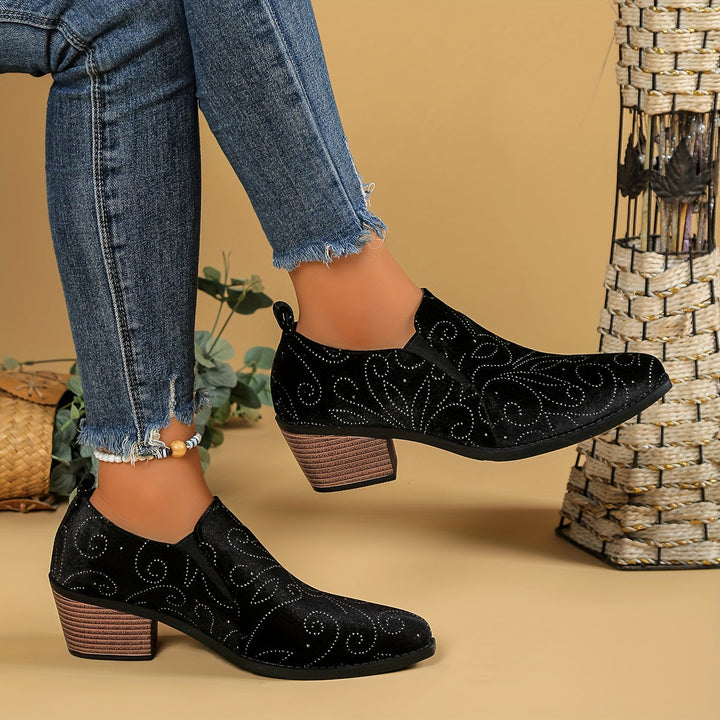 Noelle Low Heel Boots – Effortless Style, Everyday Comfort