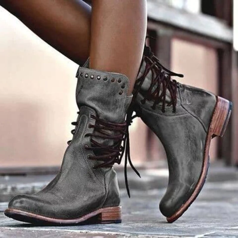 Raya | Vintage Look Boots