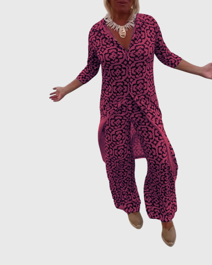 Esmeralda | Elegant Vintage Two-Piece Set