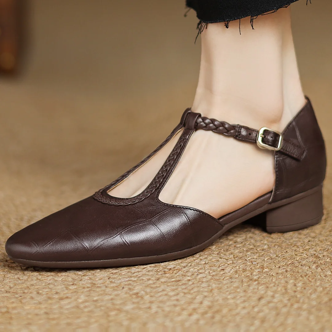 Eleanor&Grace™| Kepa Leather Mary Janes