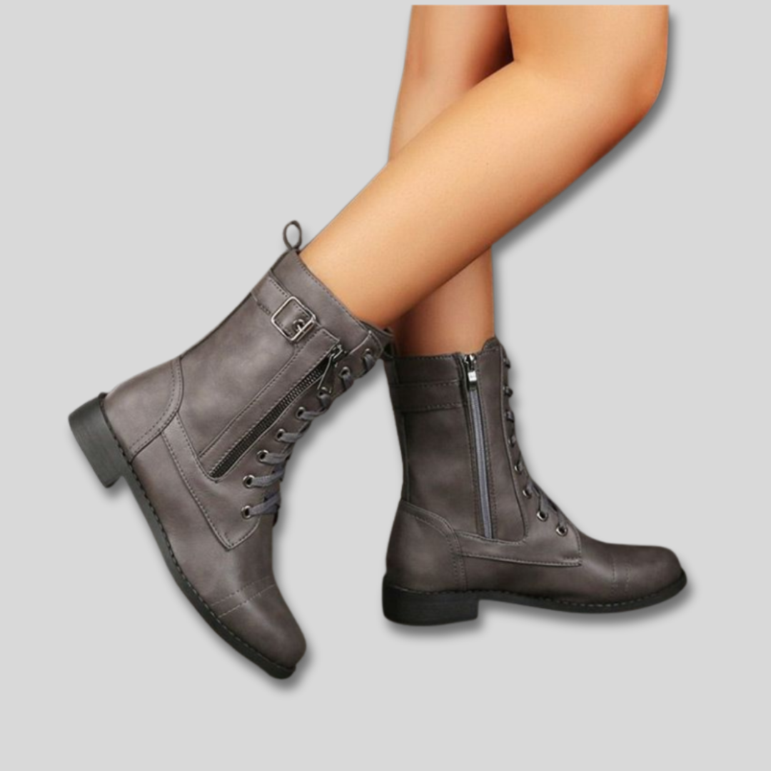 Milene - Orthopedic Leather Boots