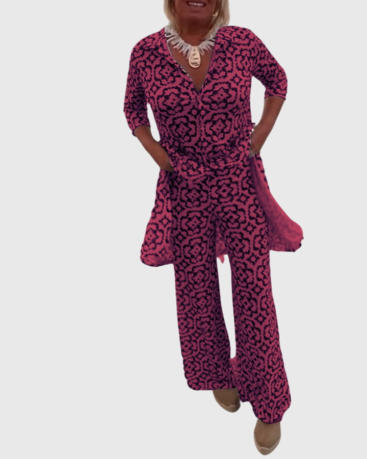 Esmeralda | Elegant Vintage Two-Piece Set