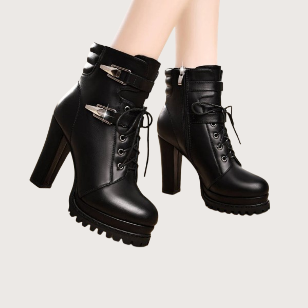 Elara - British Style High Heel Boots