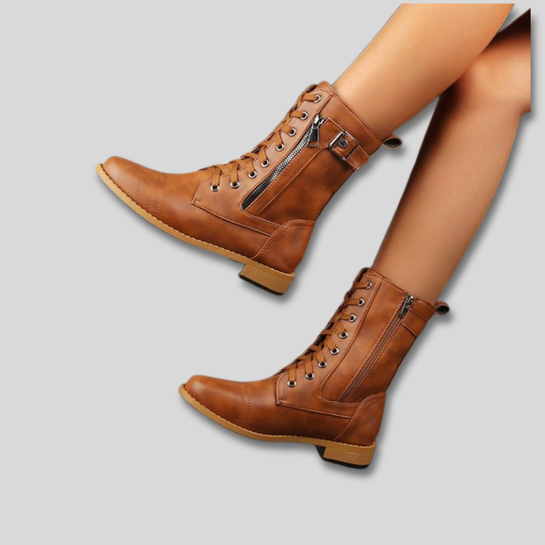 Milene - Orthopedic Leather Boots