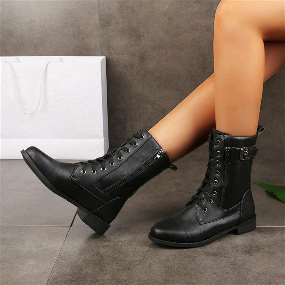 Erica - Toe Side Zipper Orthopedic Boots