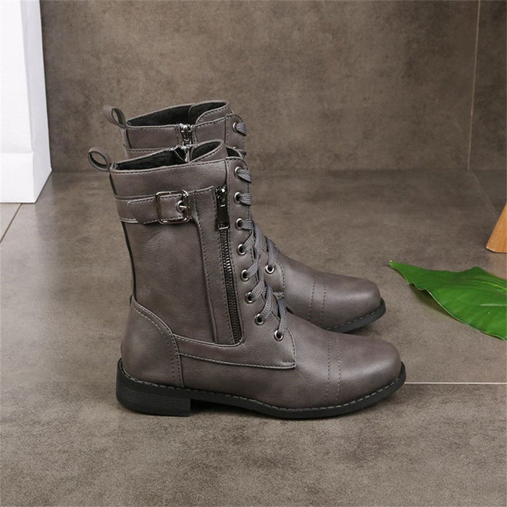 Erica - Toe Side Zipper Orthopedic Boots
