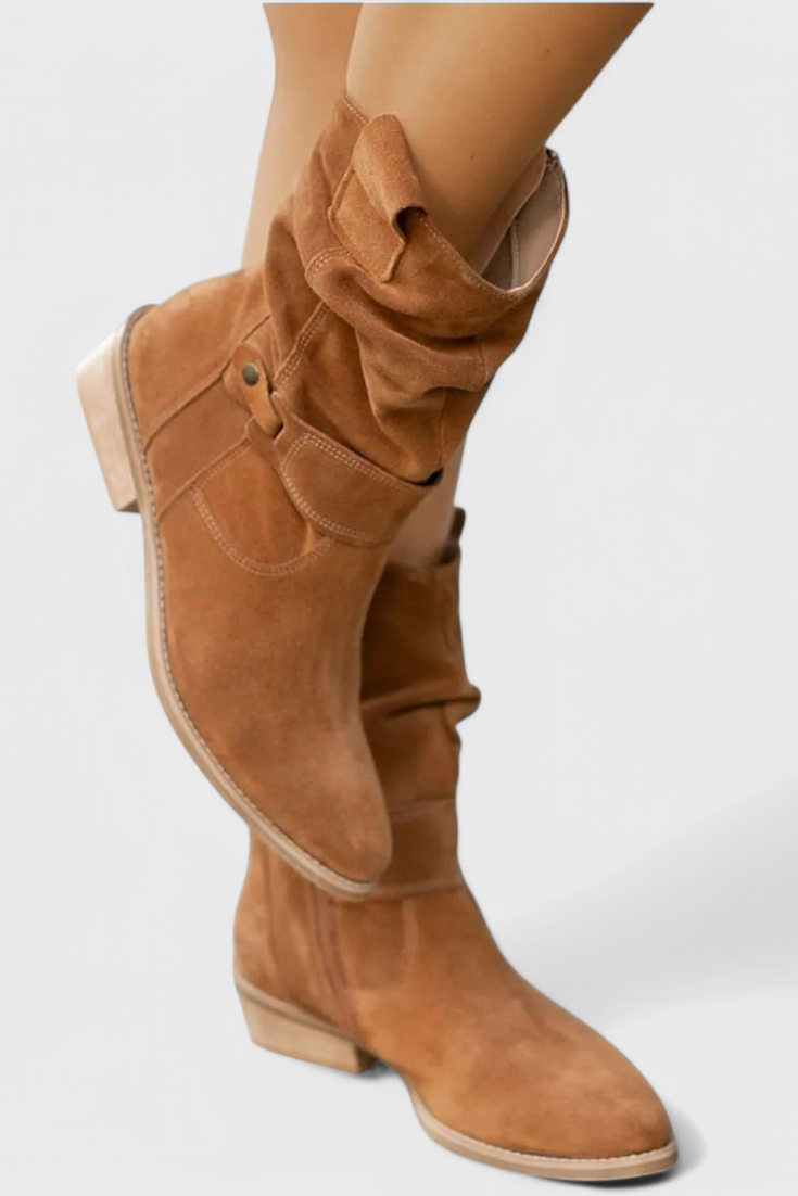 Aira - Classic Suede Ankle Boots