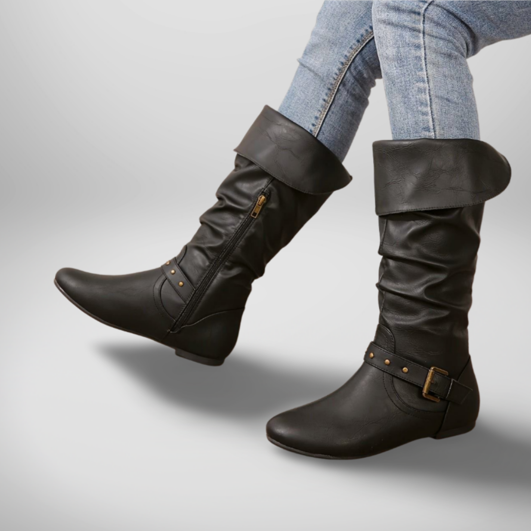 Danica - Zip Knee-High Boots