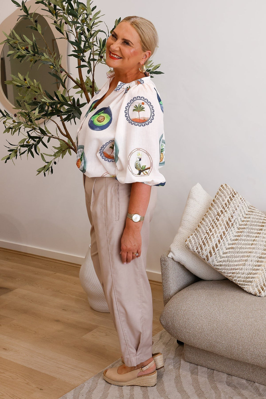 Joy | Tailored Breezy Trouser