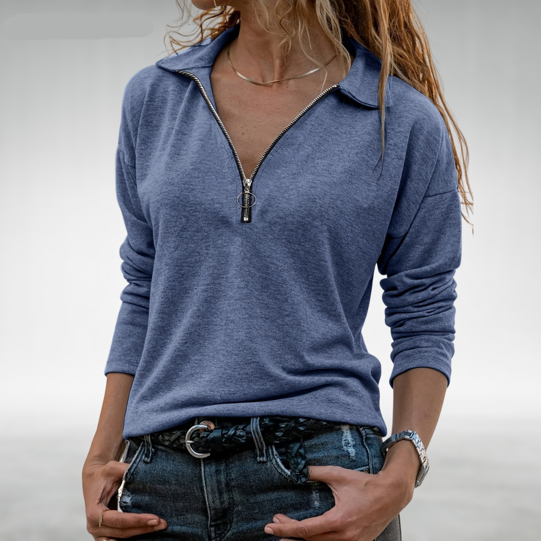 Amelia | Women's Half-Zip Sweaters