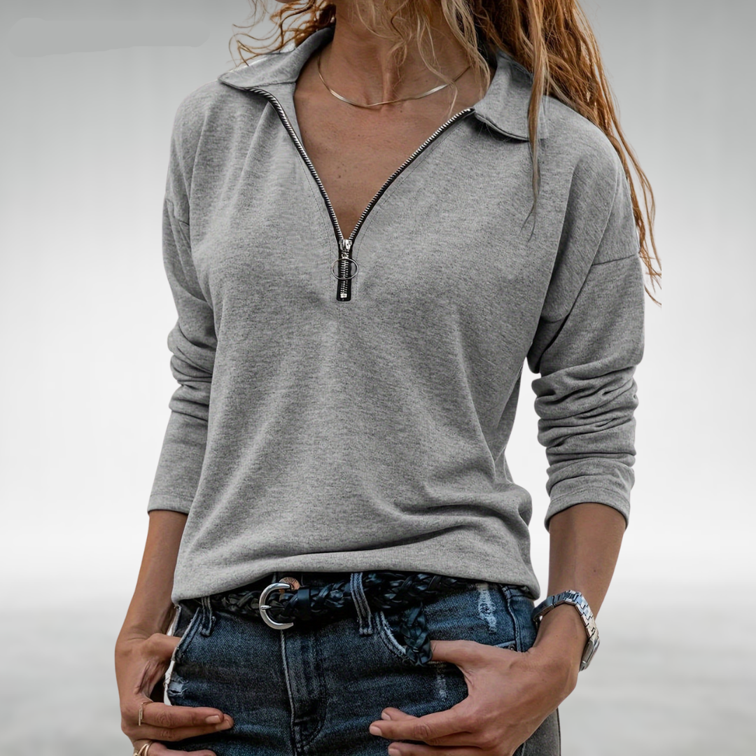 Amelia | Women's Half-Zip Sweaters