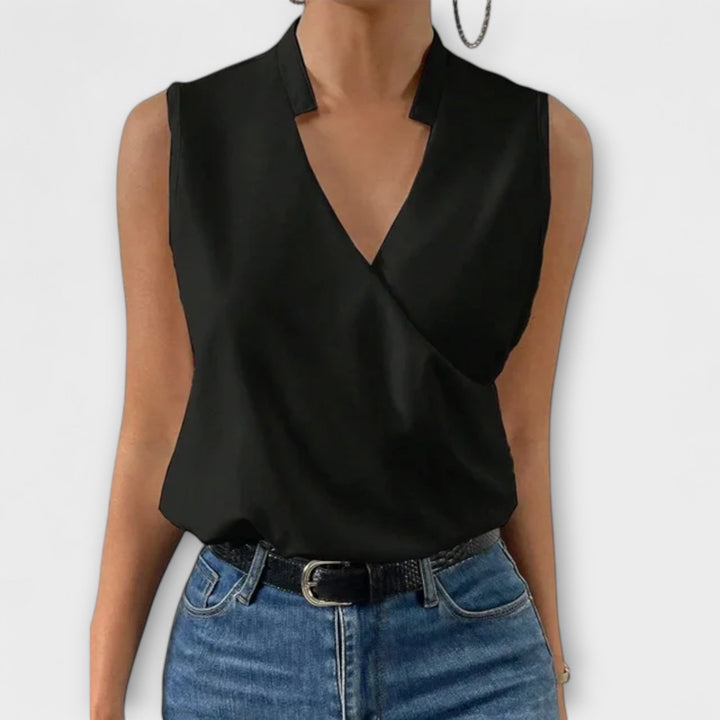 Colette | Elegant V-neck Top