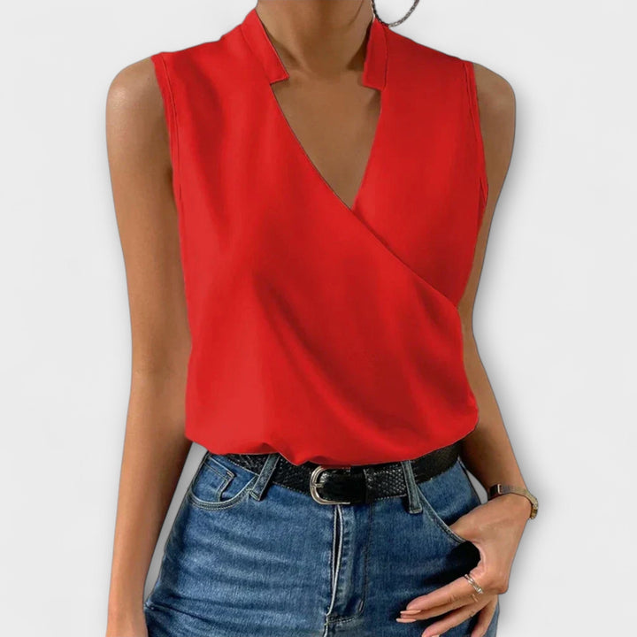 Colette | Elegant V-neck Top