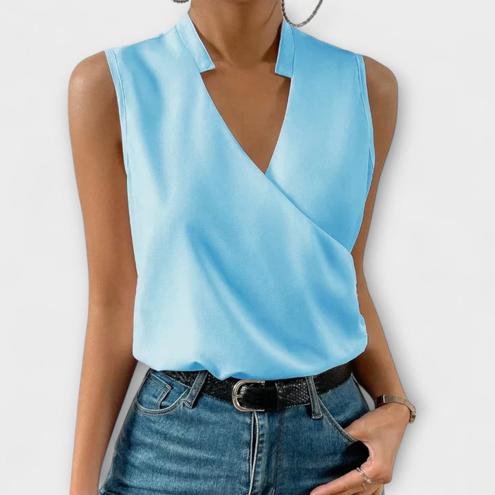 Colette | Elegant V-neck Top