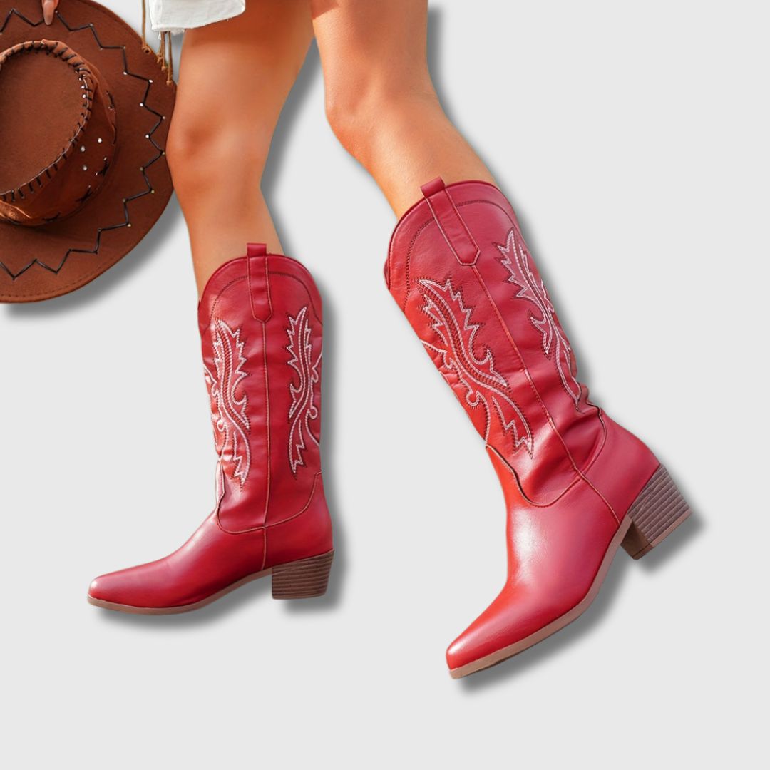 Bridgetta | Cowboy Ankle Boots