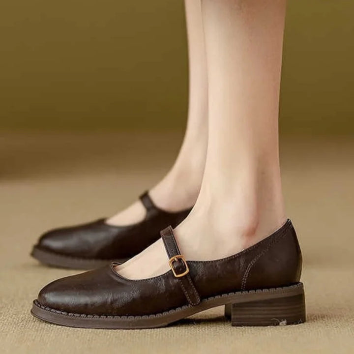 Eleanor&Grace™| Classic Comfort Mary Janes Made Of Leather