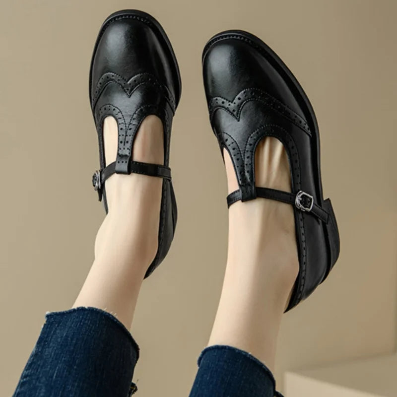 Eleanor&Grace™| Elegant T-Strap Mary Janes