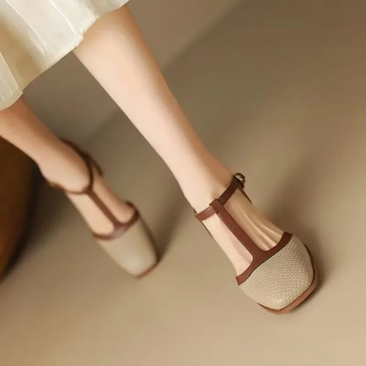Eleanor&Grace™| Isava Mid Heel Shoes