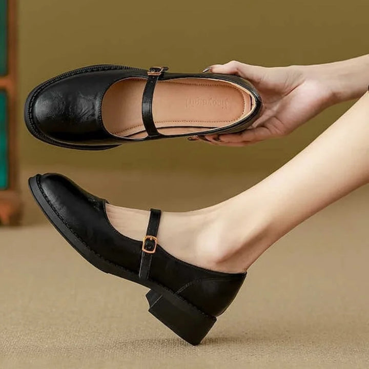 Eleanor&Grace™| Classic Comfort Mary Janes Made Of Leather