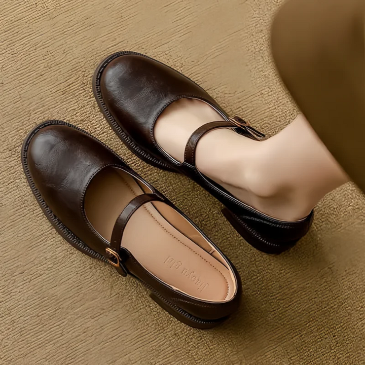 Eleanor&Grace™| Classic Comfort Mary Janes Made Of Leather