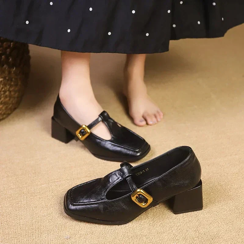 Eleanor&Grace™| Dorvanna French Mary Janes