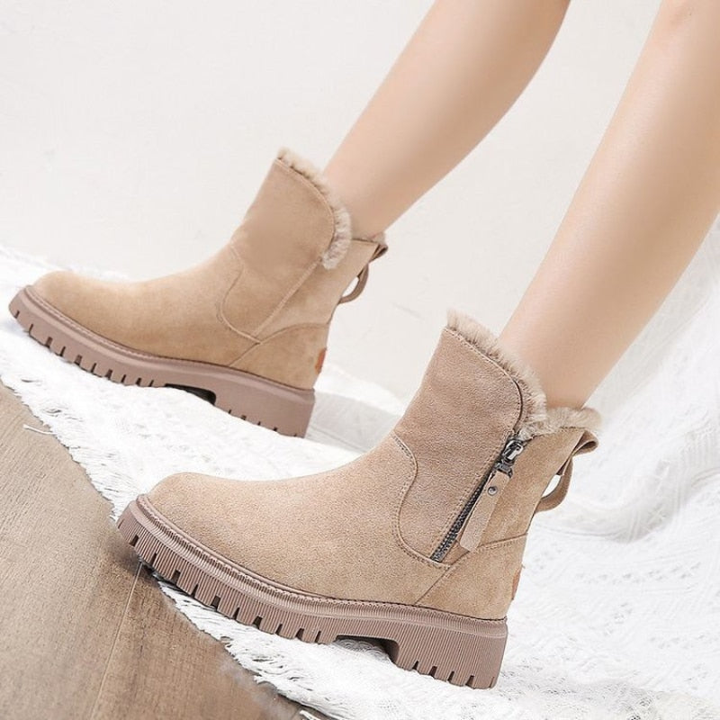 Minda - Cozy Fit Ankle Boots