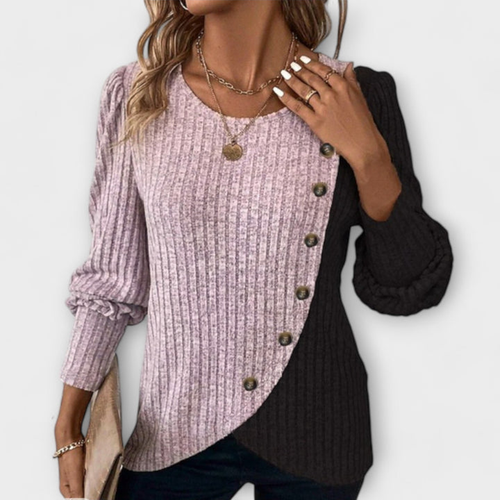 Sabine | Elegant Knitted Blouse