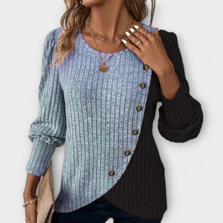 Sabine | Elegant Knitted Blouse