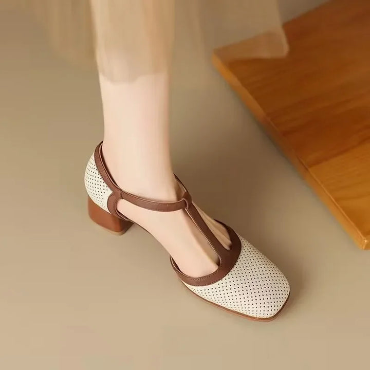 Eleanor&Grace™| Isava Mid Heel Shoes