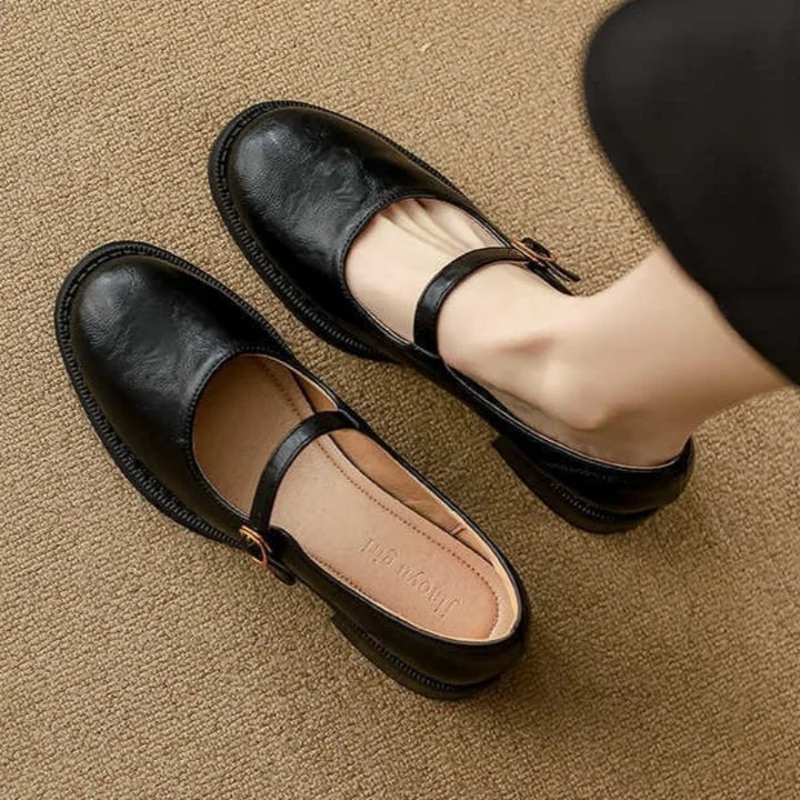 Eleanor&Grace™| Classic Comfort Mary Janes Made Of Leather