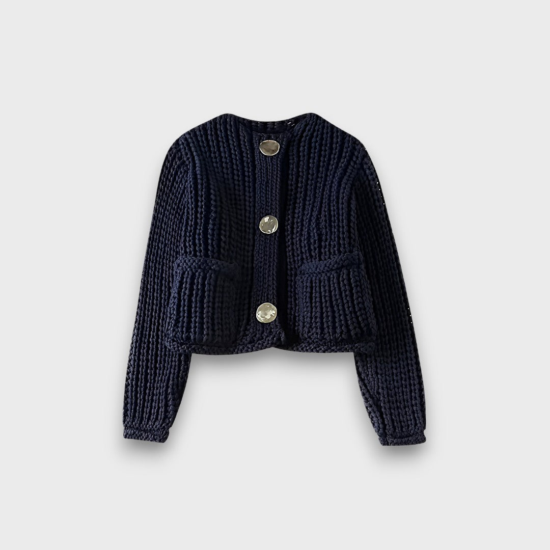 Moretta – Short Chunky Knit Cardigan