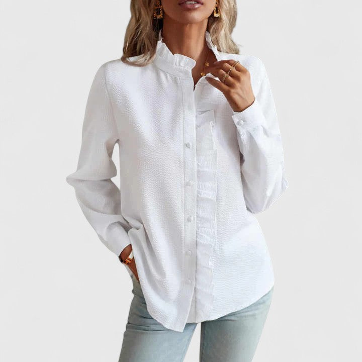 Amélie | Sophisticated Long Sleeve Blouse
