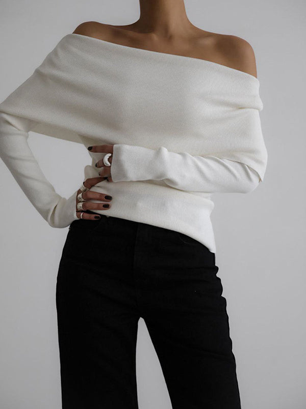Erica | Off-Shoulder Elegance Sweater