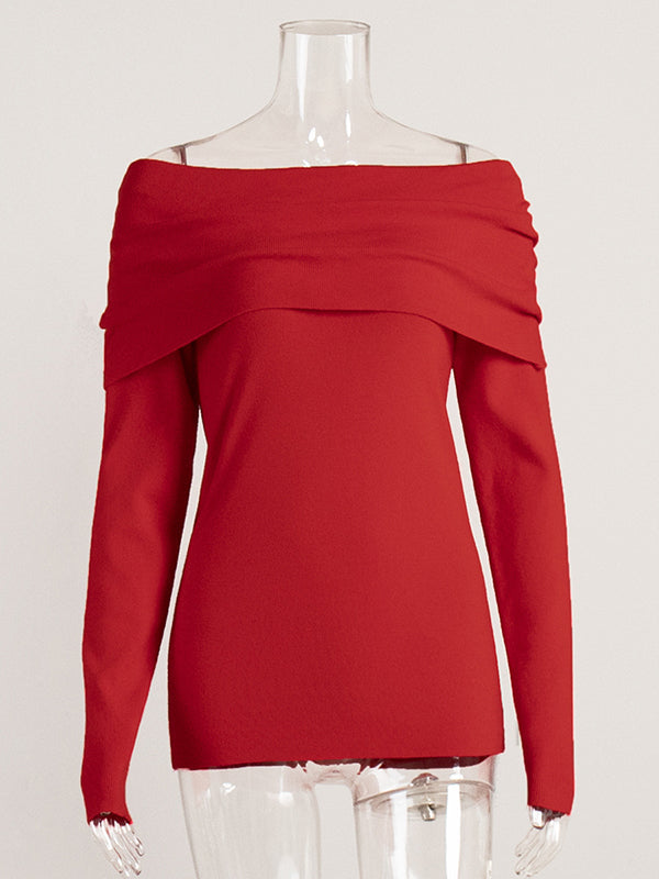 Erica | Off-Shoulder Elegance Sweater