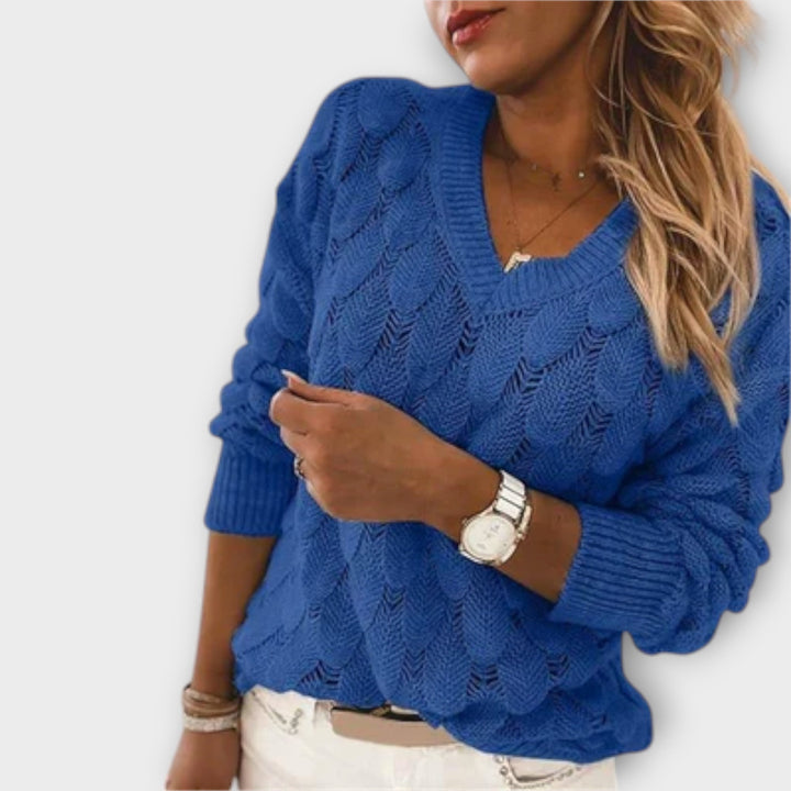 Carla | Stylish V-neck Pullover