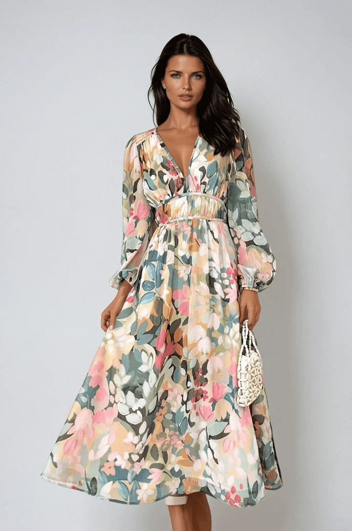 Daliah | Graceful Floral Dress