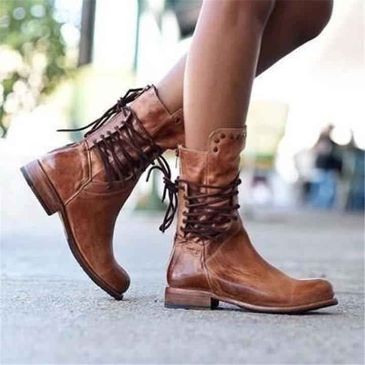 Raya | Vintage Look Boots
