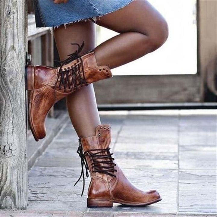 Raya | Vintage Look Boots