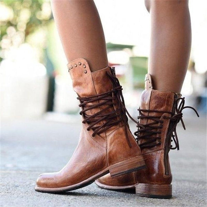 Raya | Vintage Look Boots