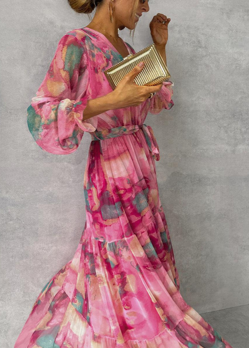 Mollie | Floral Wrap Maxi Dress