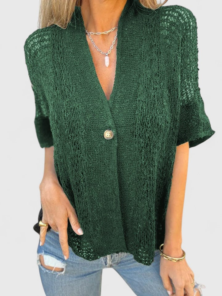 Josephine | Elegant Knitted Shirt