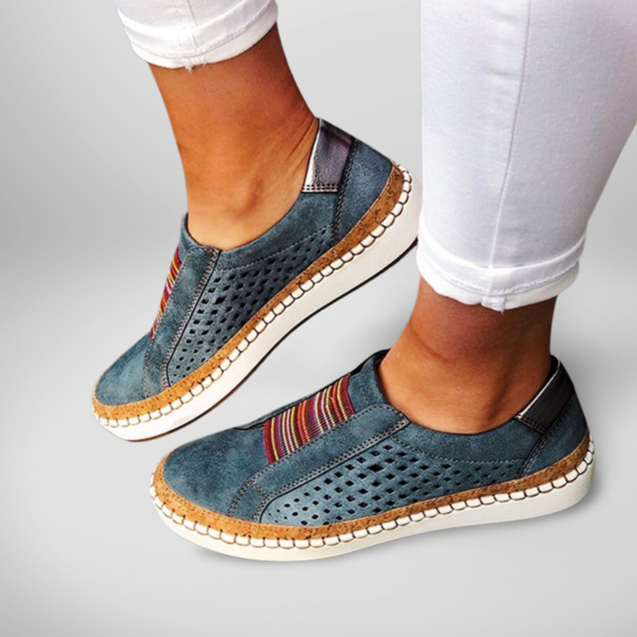 Carolyn - Chic Boho Slip-On Sneakers