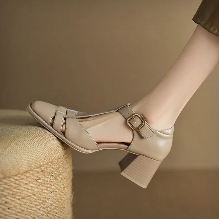 Eleanor&Grace™| Michela Square Toe Sandals