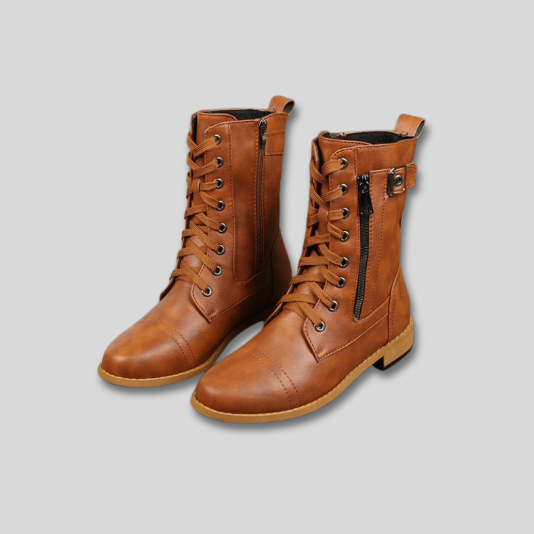 Milene - Orthopedic Leather Boots