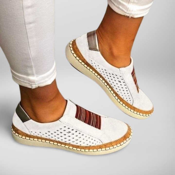Carolyn - Chic Boho Slip-On Sneakers