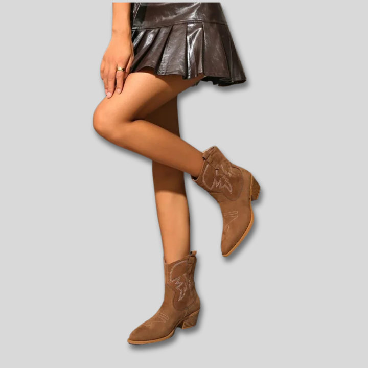 Lorna - Elegant Heeled Boots