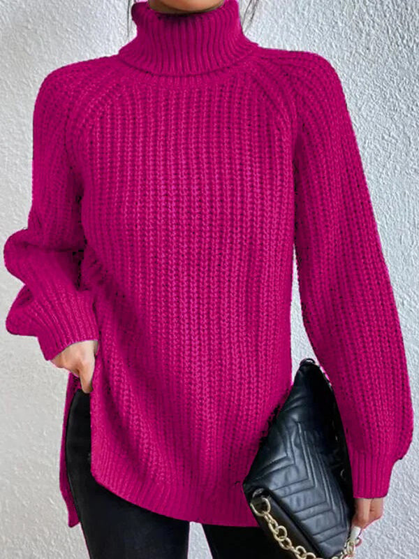 Ashlee | Chunky Knit Turtleneck Sweater