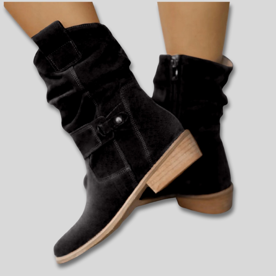 Prisca - Suede Ankle Boots
