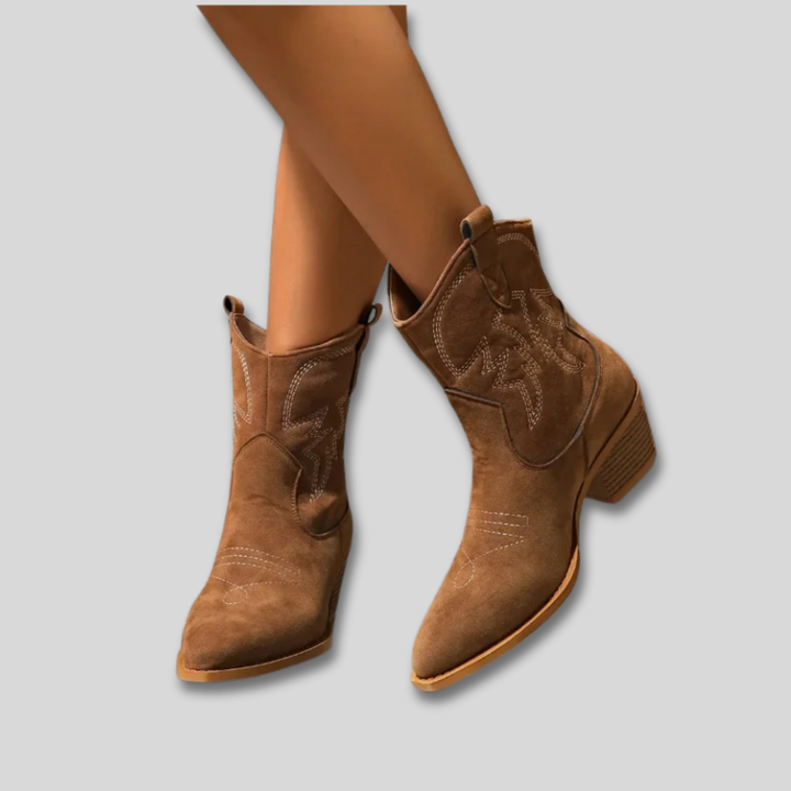 Lorna - Elegant Heeled Boots